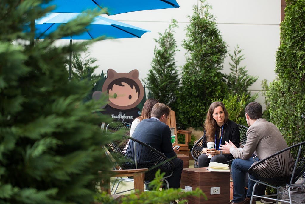 The Salesforce Team Building Entrepreneurs