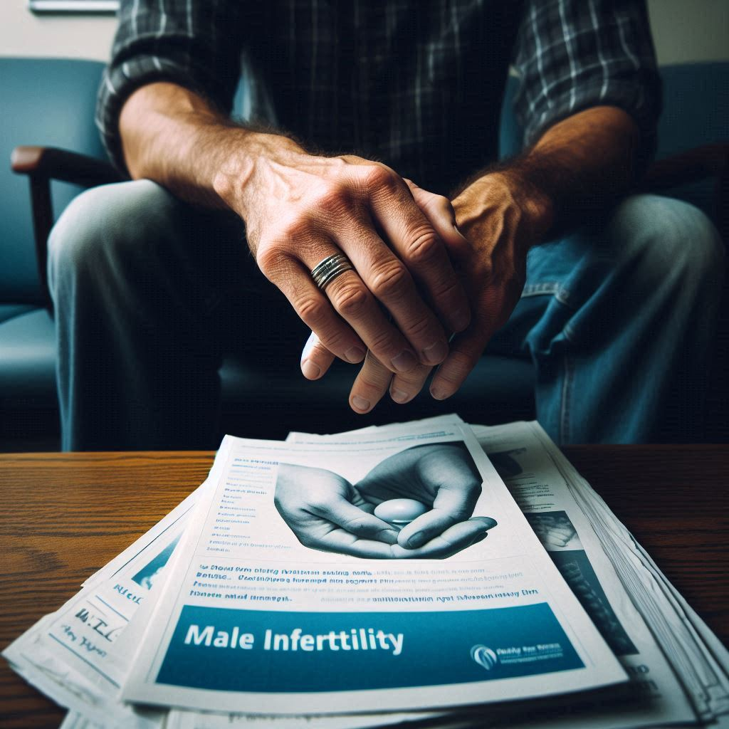 Reading about infertility misconceptions.
