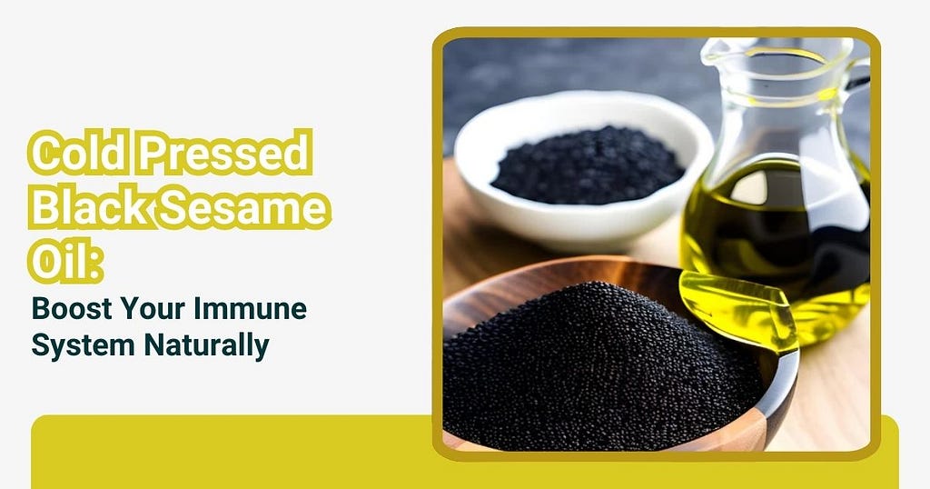 cold pressed black sesame oil