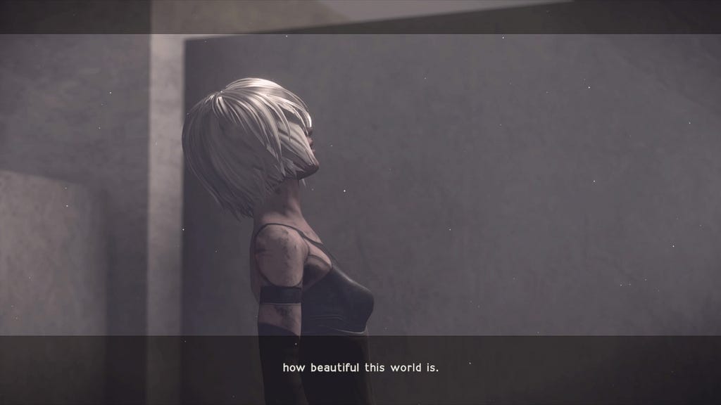 A2: “How beautiful this world is.”