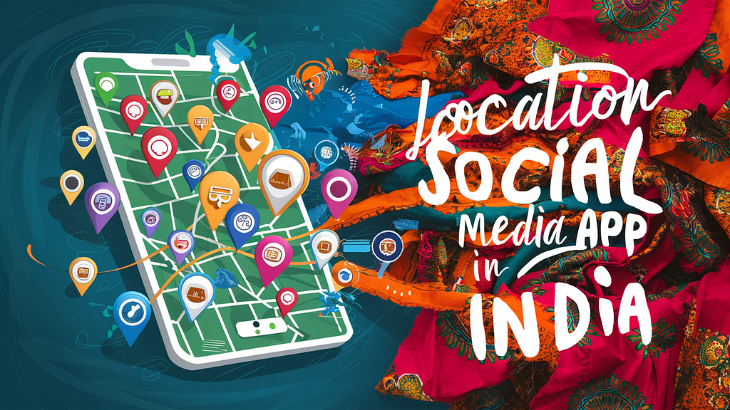 Location-Based Social Media App in India