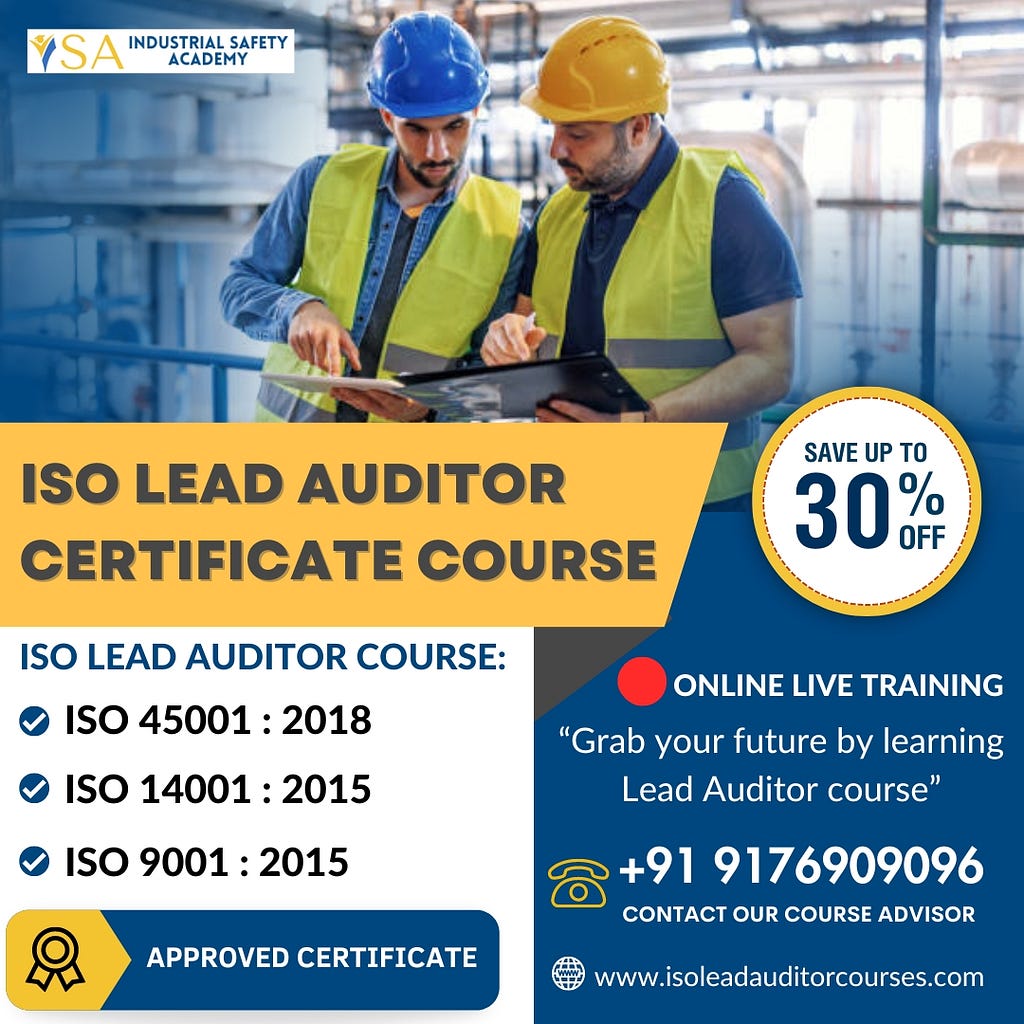 iso lead auditor course in chennai