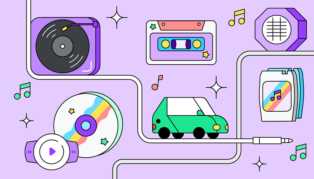 We’re taking a drive down memory lane to look back at all the evolution of audio in the car.