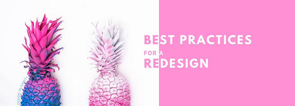 Best Practices for Redesigning a Website