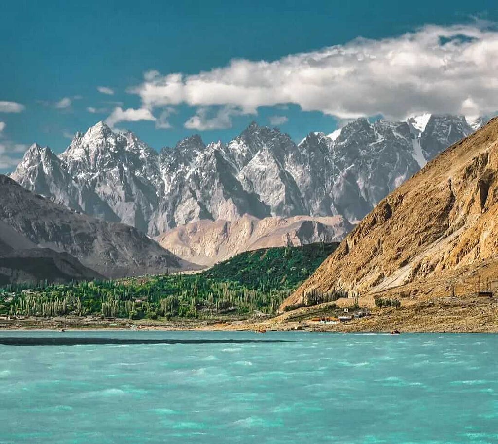 Passu cones view from Attabad lake | Beauty of northern areas of Pakistan