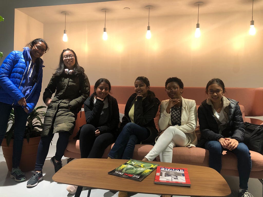 Picture of everyone at the first Boss Ladies session