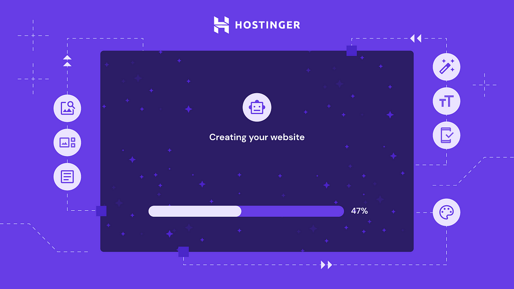Hostinger: AI website generator