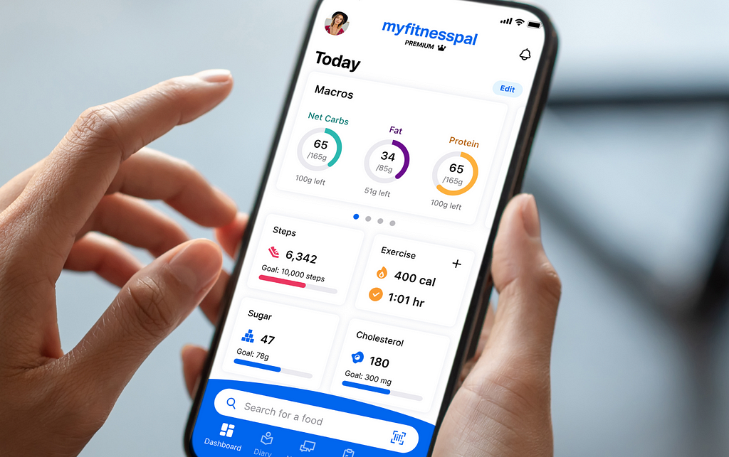 MyFitnessPal is a health and fitness tracking smartphone app and website. The app is available for Android and iOS devices.