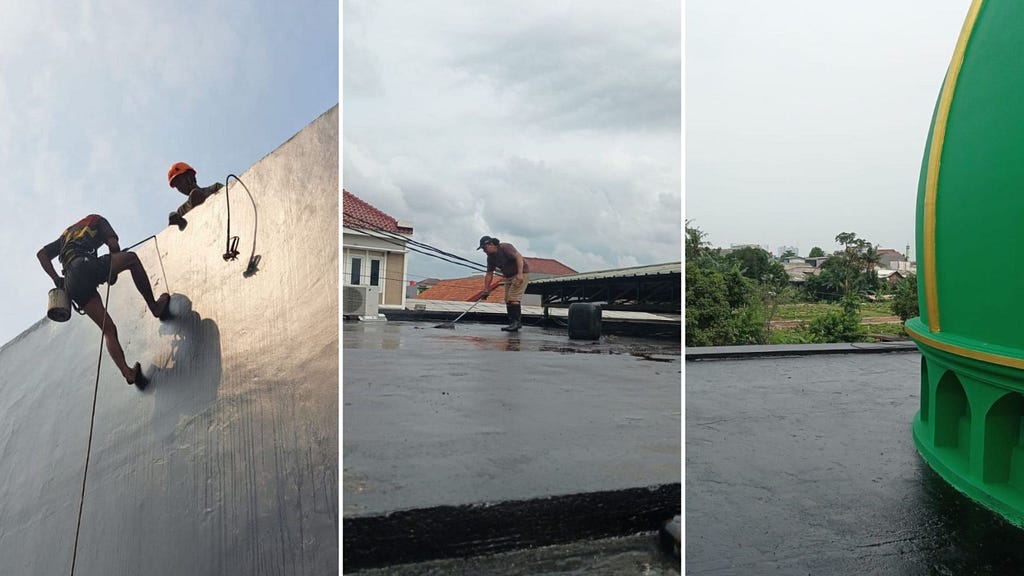 jasa waterproofing kubah surabaya