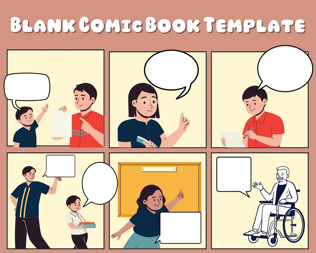 blank comic book layout pdf download