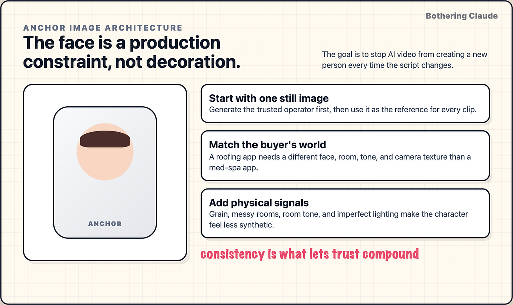 Anchor image architecture: one consistent digital operator across many scripts