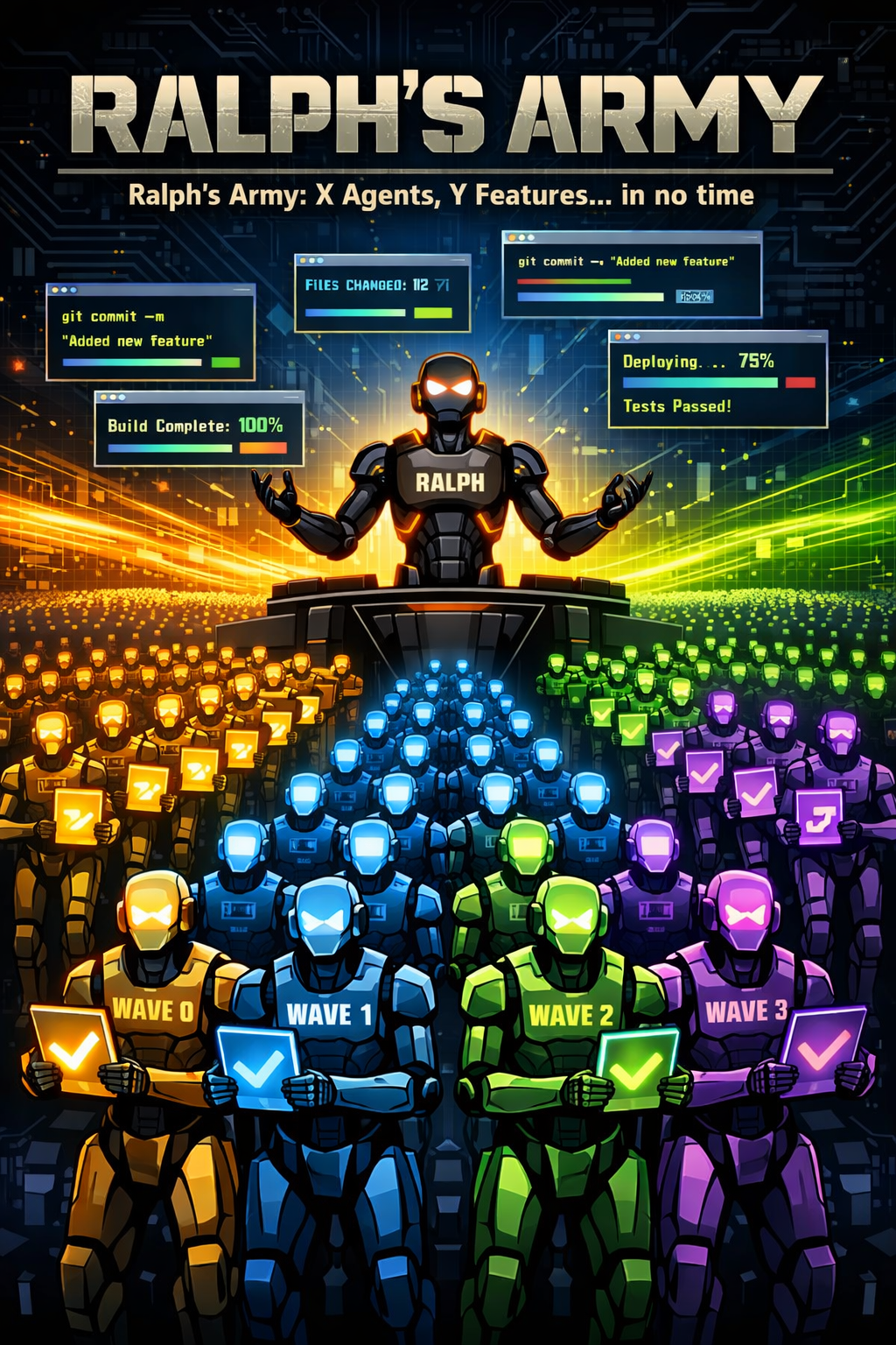 An Army Of Ralphs: How I Scaled from 1 Autonomous AI Agent to 10
