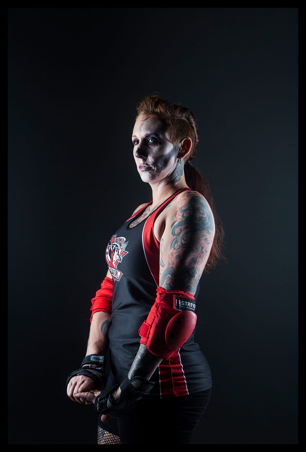 IRL Roller Derby Girl — Photographer Ann Van Epps