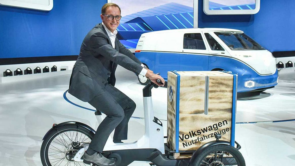 VW’s contribution to the e-cargo bike category