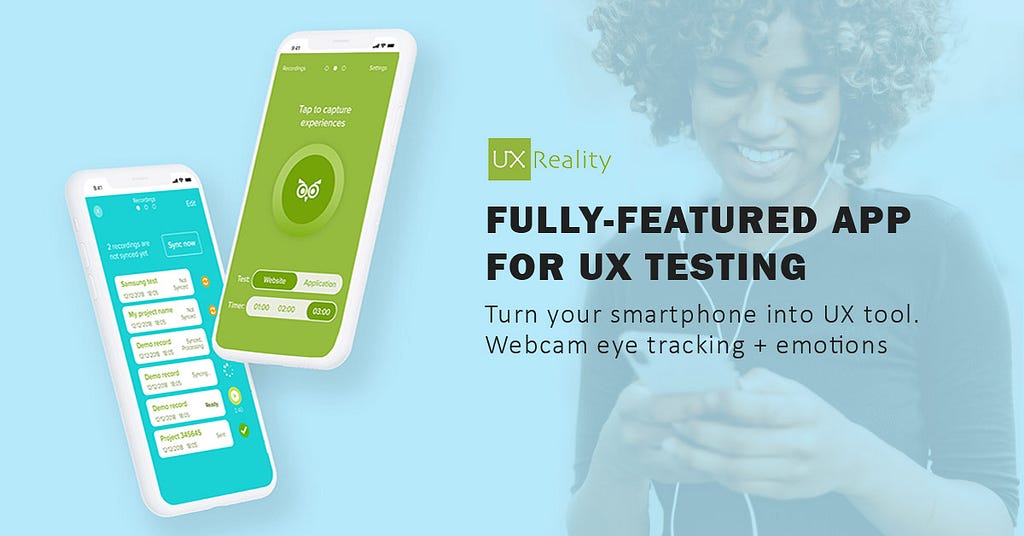 UXReality_UX tool for mobile user testing