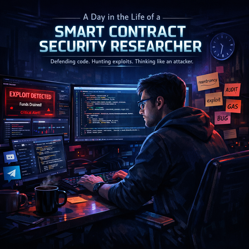 A Day in the Life of a Smart Contract Security Researcher