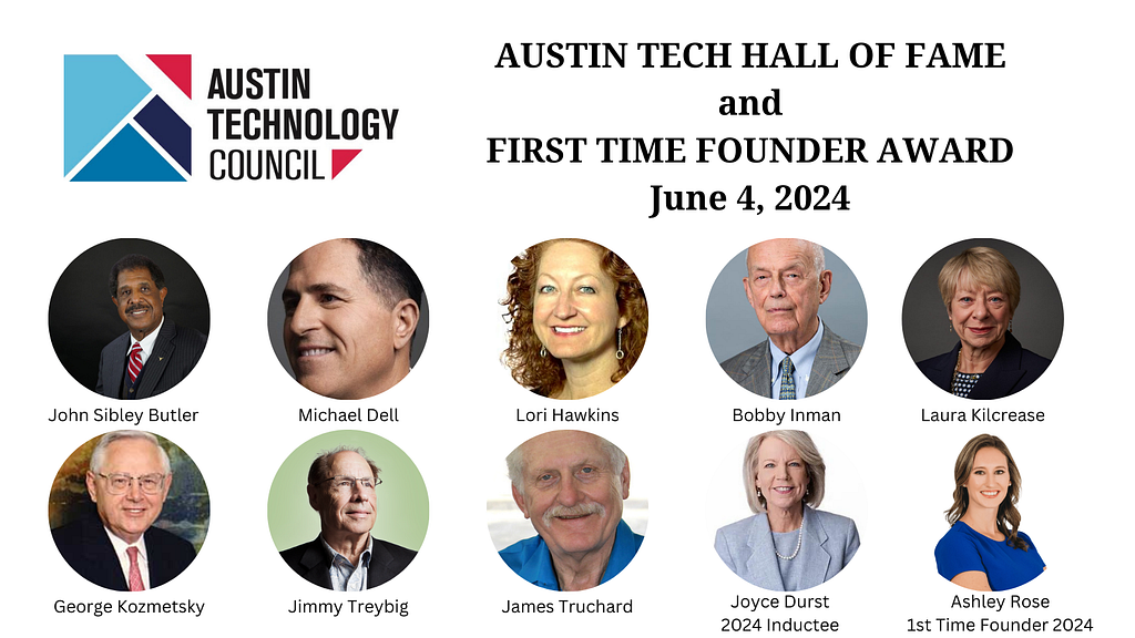 The Austin Tech Hall of Fame and First Time Founder event was kicked off in June 2024. This is a proect of the Austin Technology Council