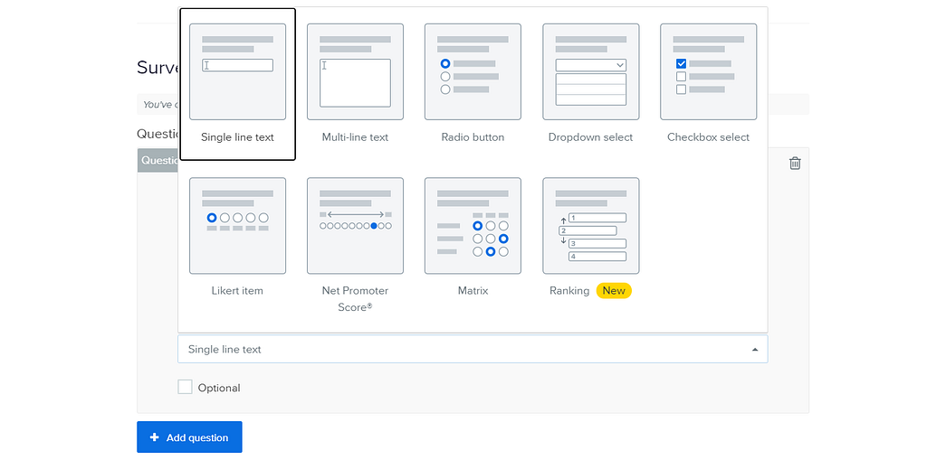 survey types of optimalworkshop online tool in todaystryout review series