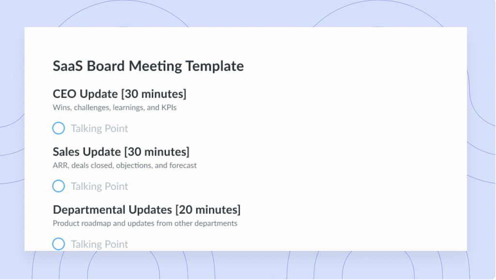 https://fellow.app/meeting-templates/david-sacks-saas-board-meeting-agenda-template/