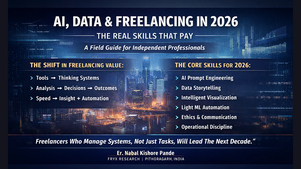 The 2026 Freelance Data Economy: AI, Trust, and the Rise of the System-First Freelancer