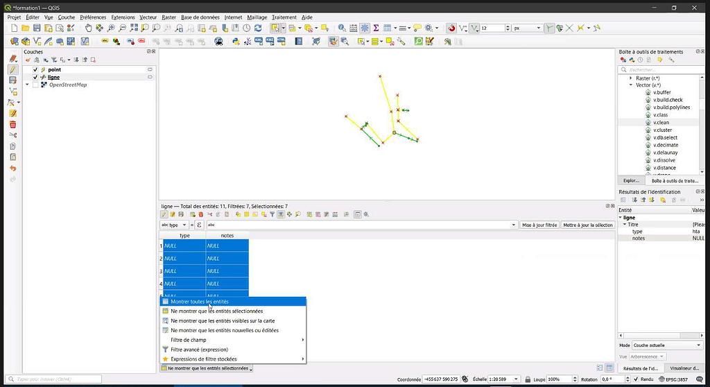 Example GIS mapping tool used for electrification planning and monitoring