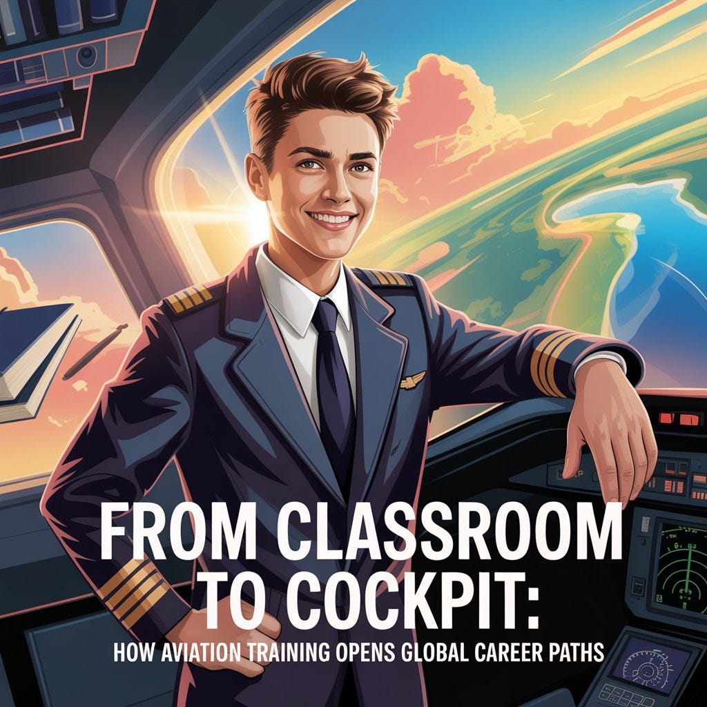 From Classroom to Cockpit: How Aviation Training Opens Global Career P