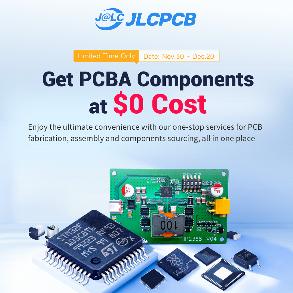 JLCPCB FREE components