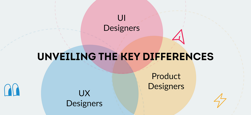 UI Designer vs. UX Designer vs. Product Designer