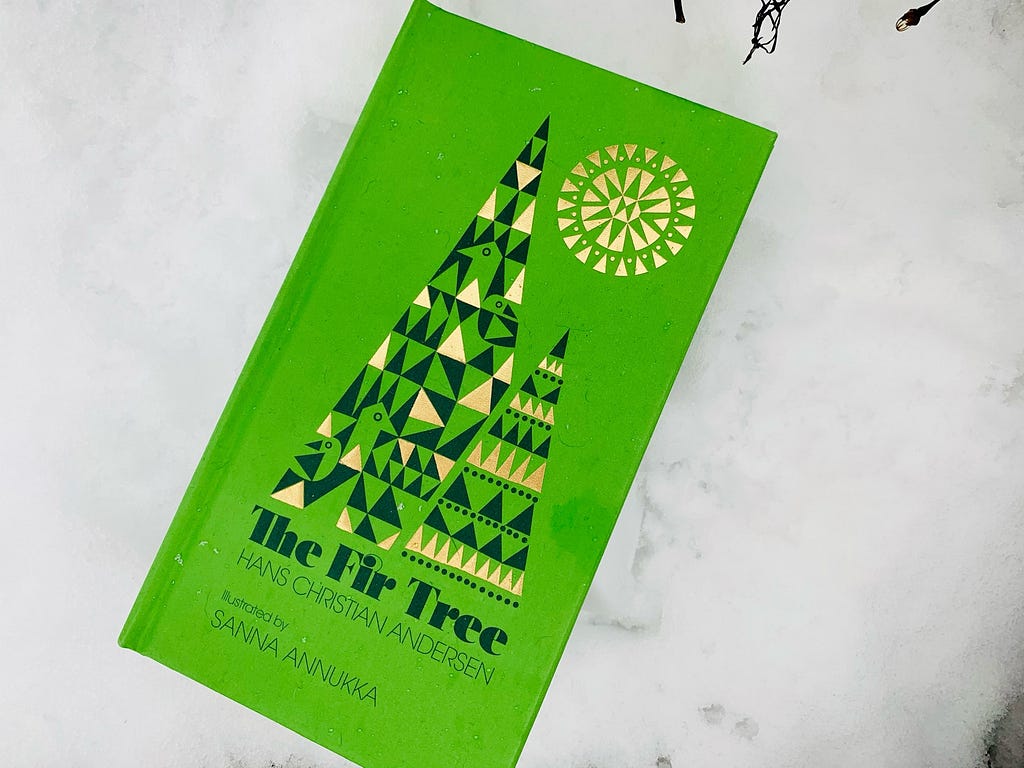 Photo of The Fir Tree deco book by Hans Christian Anderson