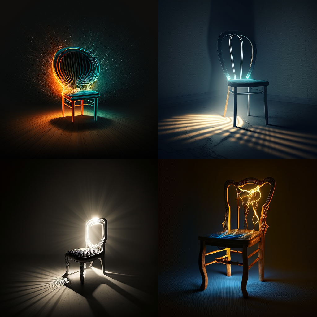 chairs, illuminate