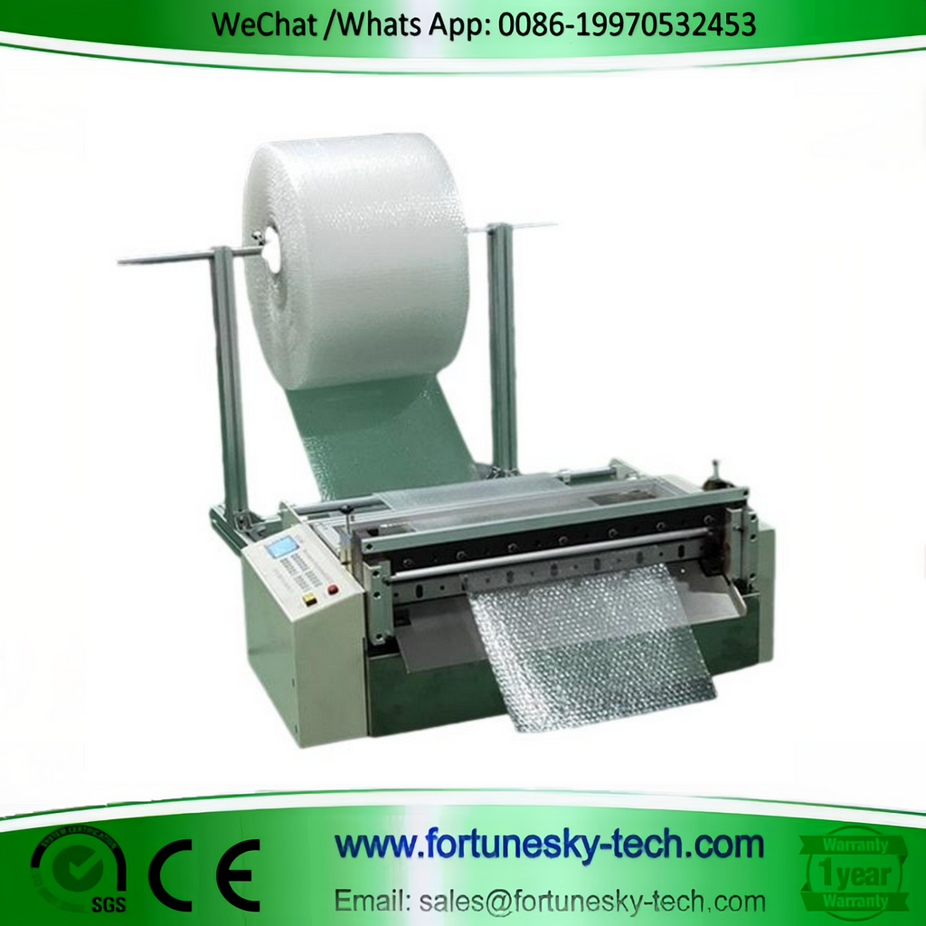 Automatic Air Bubble Poly Film Cutting Machine