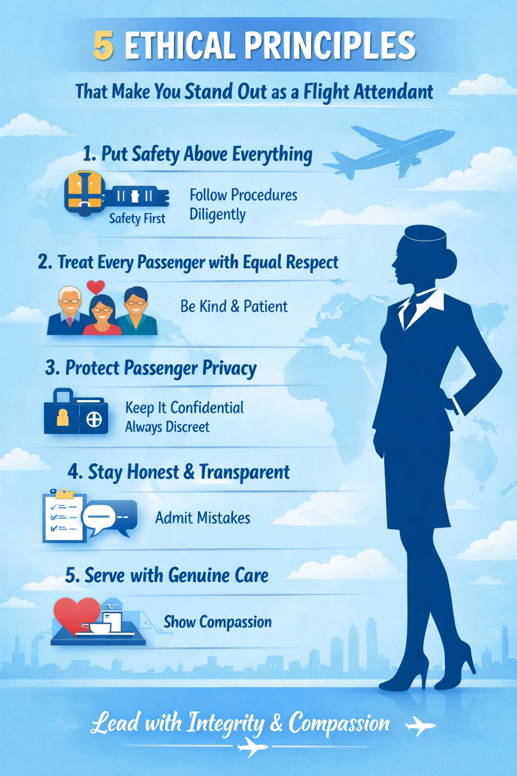 5 Ethical Principles That Make You Stand Out as a Flight Attendant 5 Ethical Principles That Make You Stand Out as a Flight Attendant