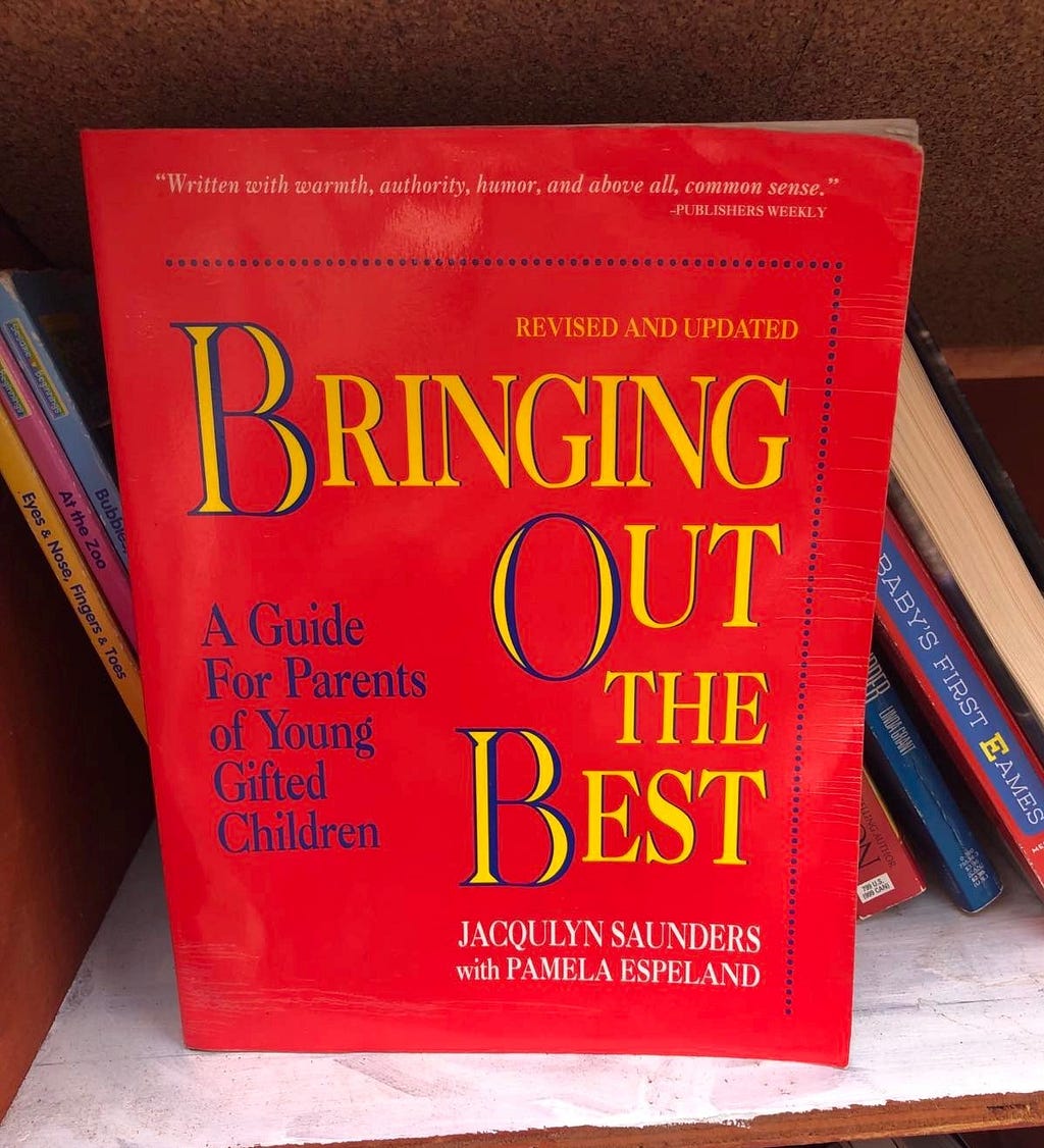 book cover called bringing out the best