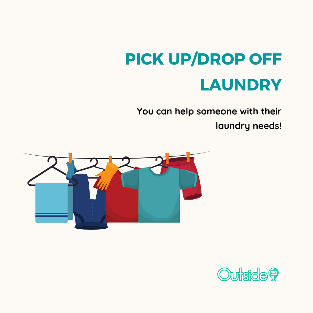 Help someone with their laundry needs on Outside, Singapore’s Community Tasking App