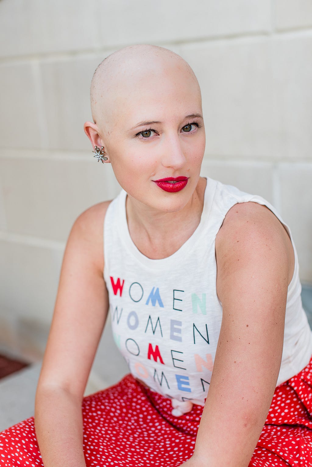 Portrait of Nicole, Ovarian Cancer Survivor