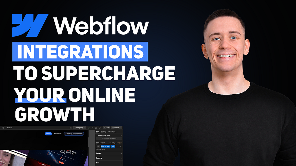 5 Essential No-Code Webflow Integrations To Level Up Your Website & Stay Ahead Of The Competition