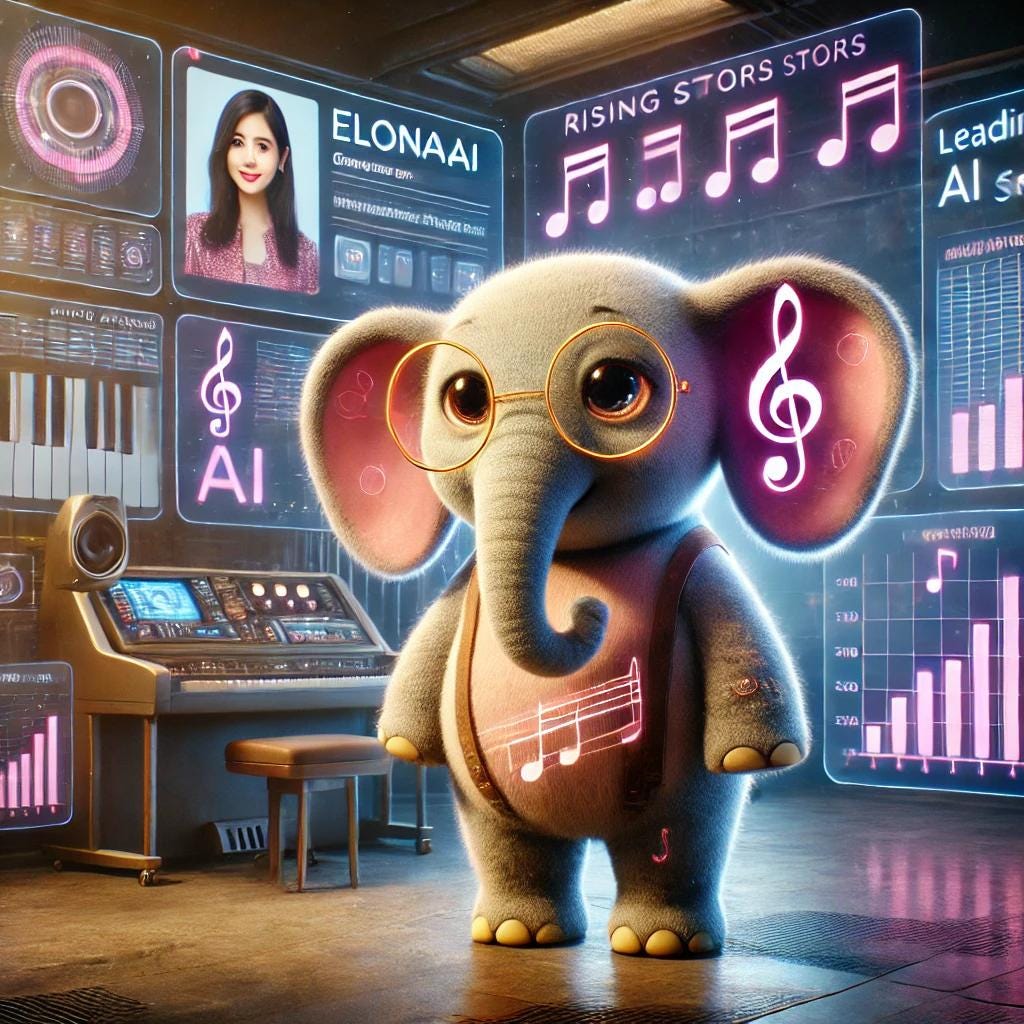 Exploring AI in Music: A Journey with Elly the Elephant