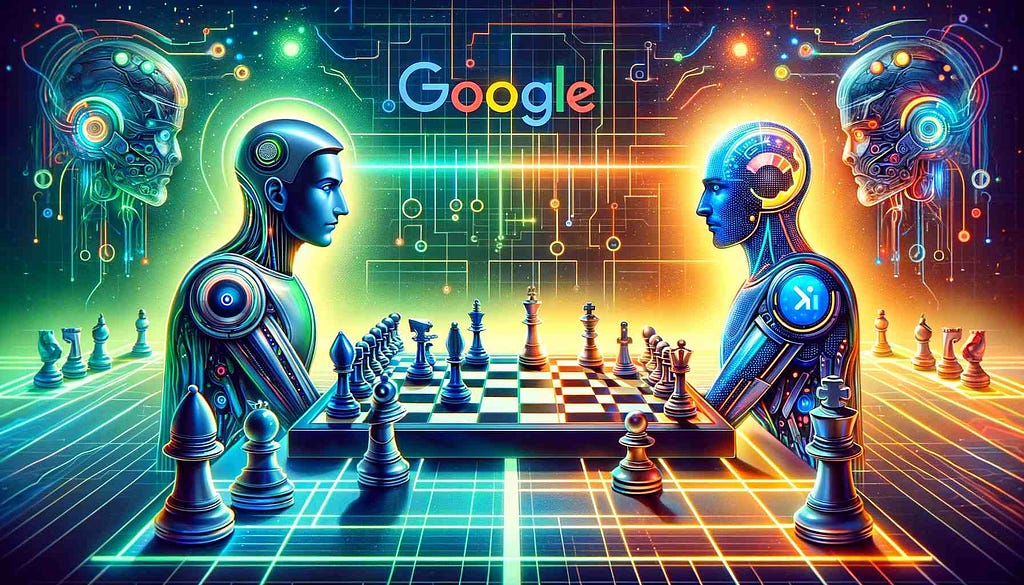 Google plays OpenAI in a game of chess…