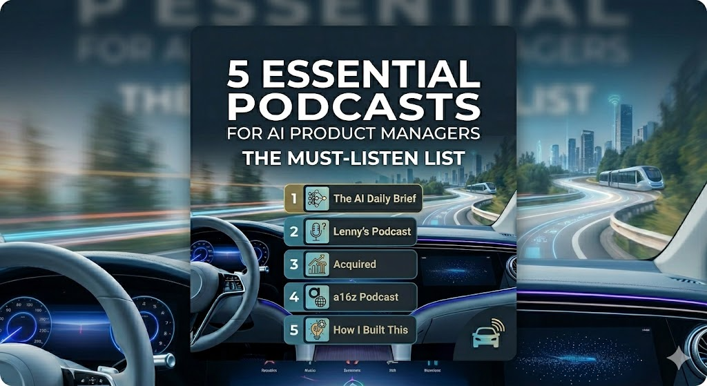 5 Podcasts Curated for AI Product Managers