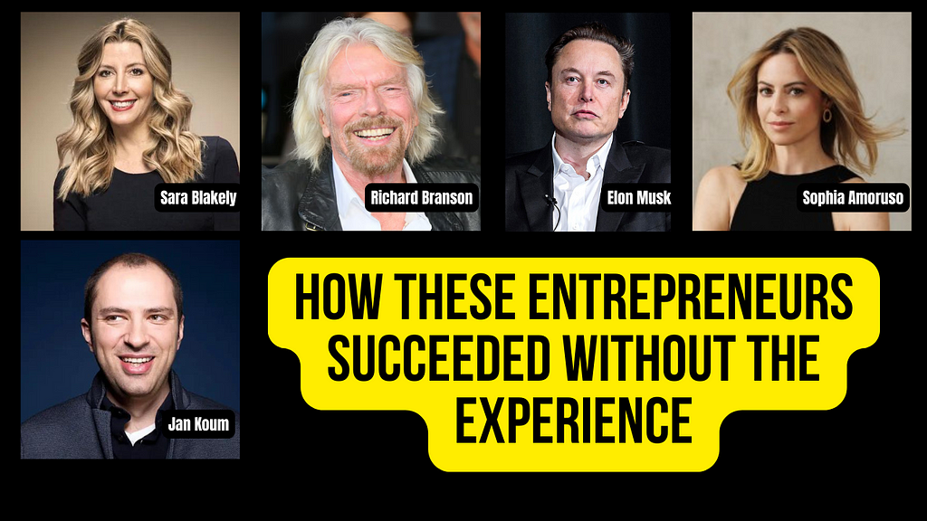 How These Entrepreneurs Succeeded Without the Experience