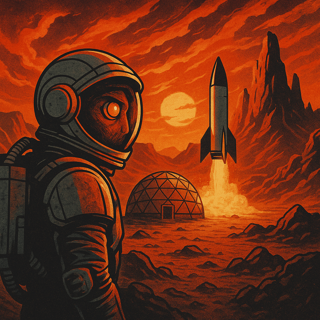 I Asked an AI to Design a Mars Colony — Heres What It Came Up With