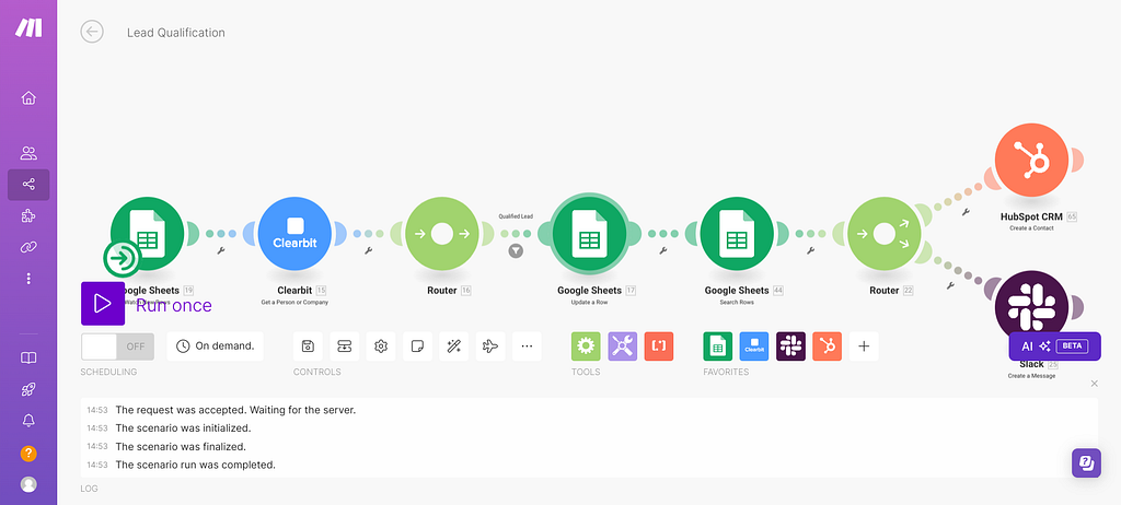 A router for other paths in the workflow