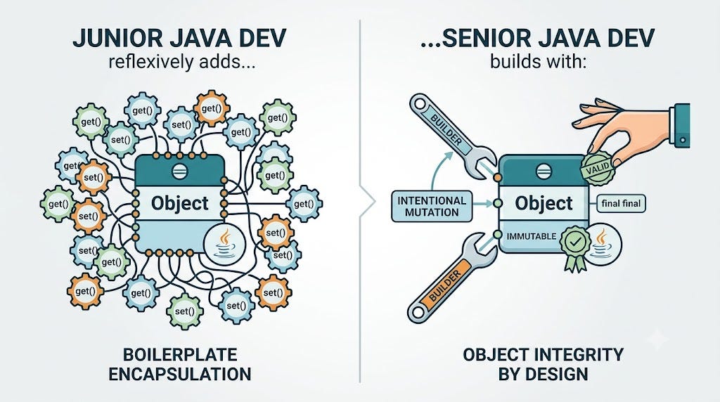 Junior Java Devs Keep Writing Getters and Setters. Senior Java Developers Stopped Years Ago.