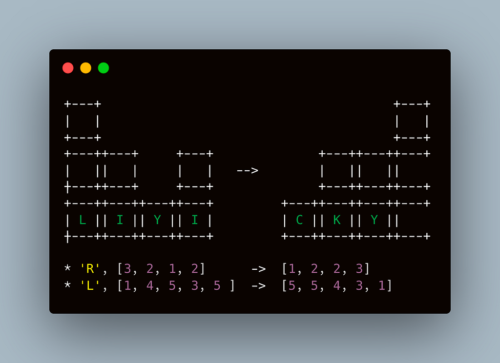Code Katas in Swift (#2 Gravity Cubes)
