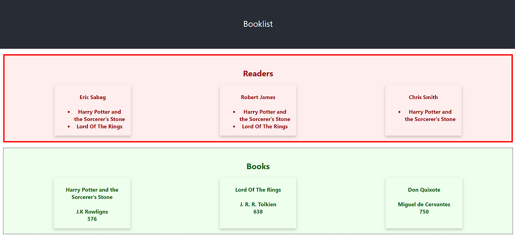 Booklist App