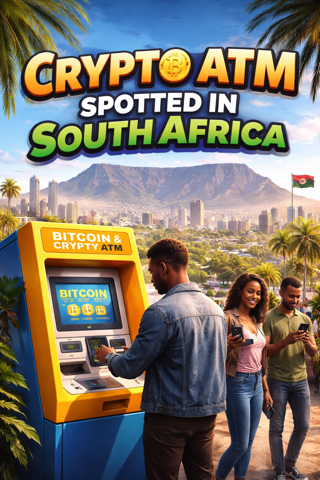  Crypto ATM Spotted in South Africa: A New Era of Digital Finance Begins