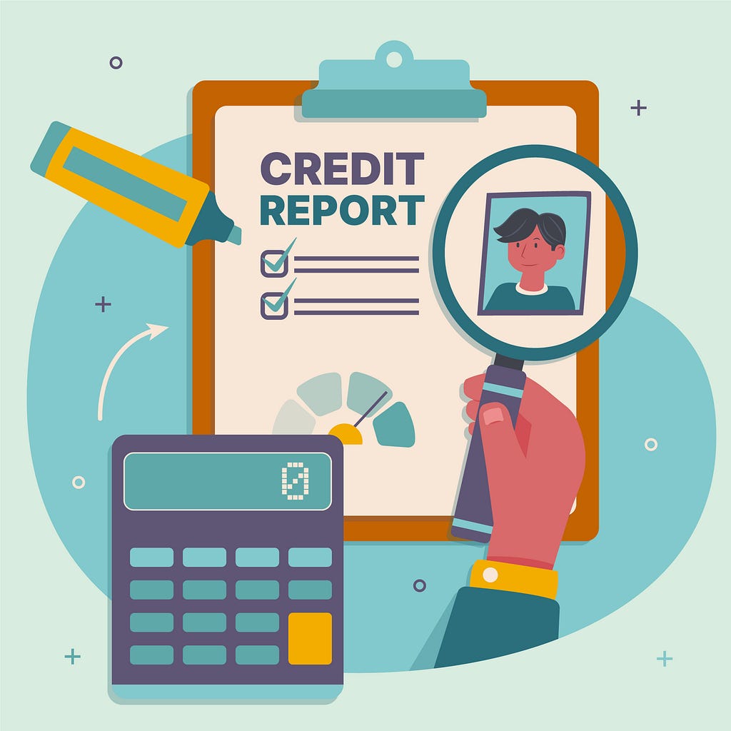 A credit report