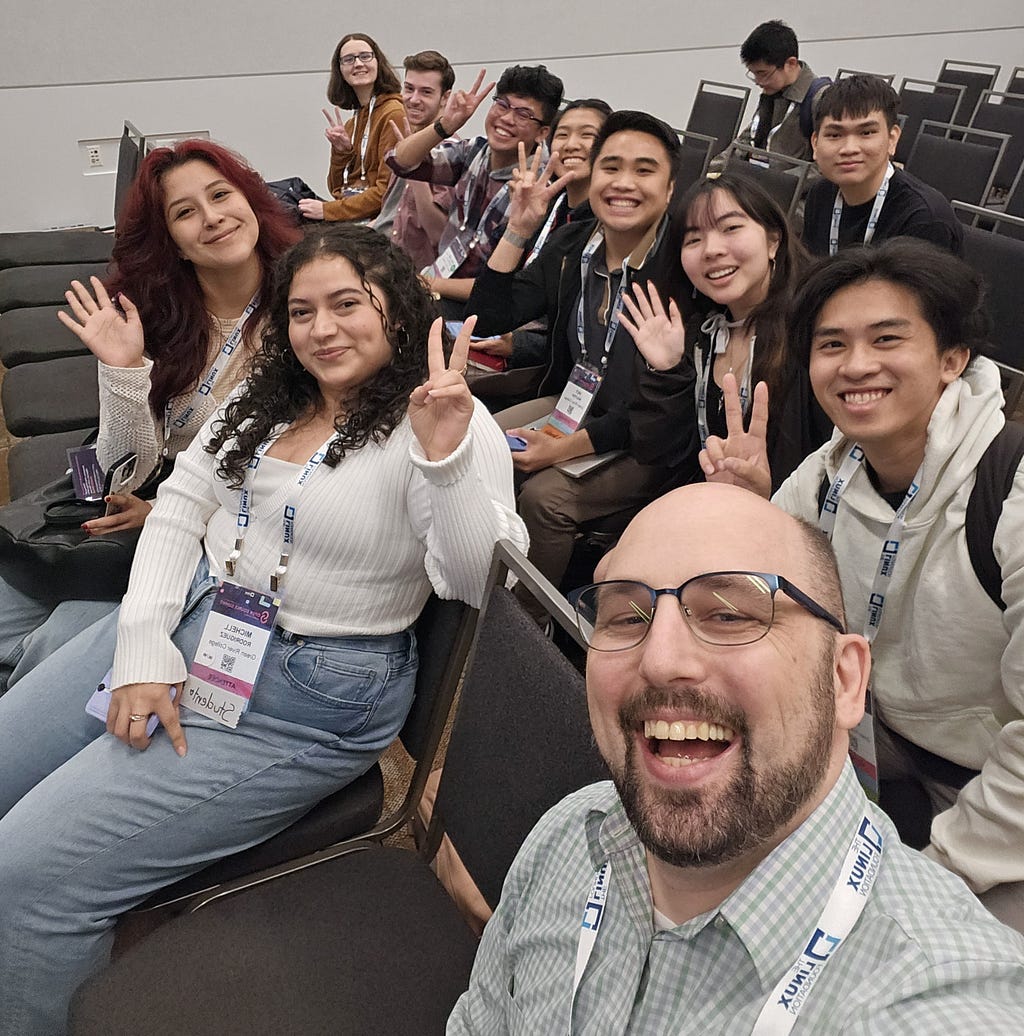 thumbnail for the post titled BAS students attend Linux Foundation’s Open Source Summit