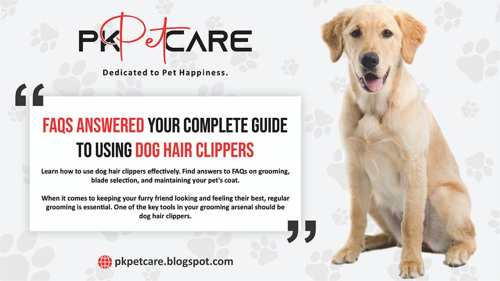 However, using these clippers can be a bit daunting, especially if you’re new to it. In this comprehensive guide, we’ll answer the most frequently asked questions about using dog hair clippers, ensuring that you have all the information you need to groom your dog confidently and effectively.