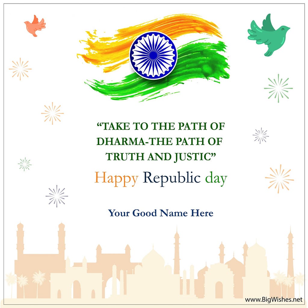 Happy Republic Day Image with Quotes
